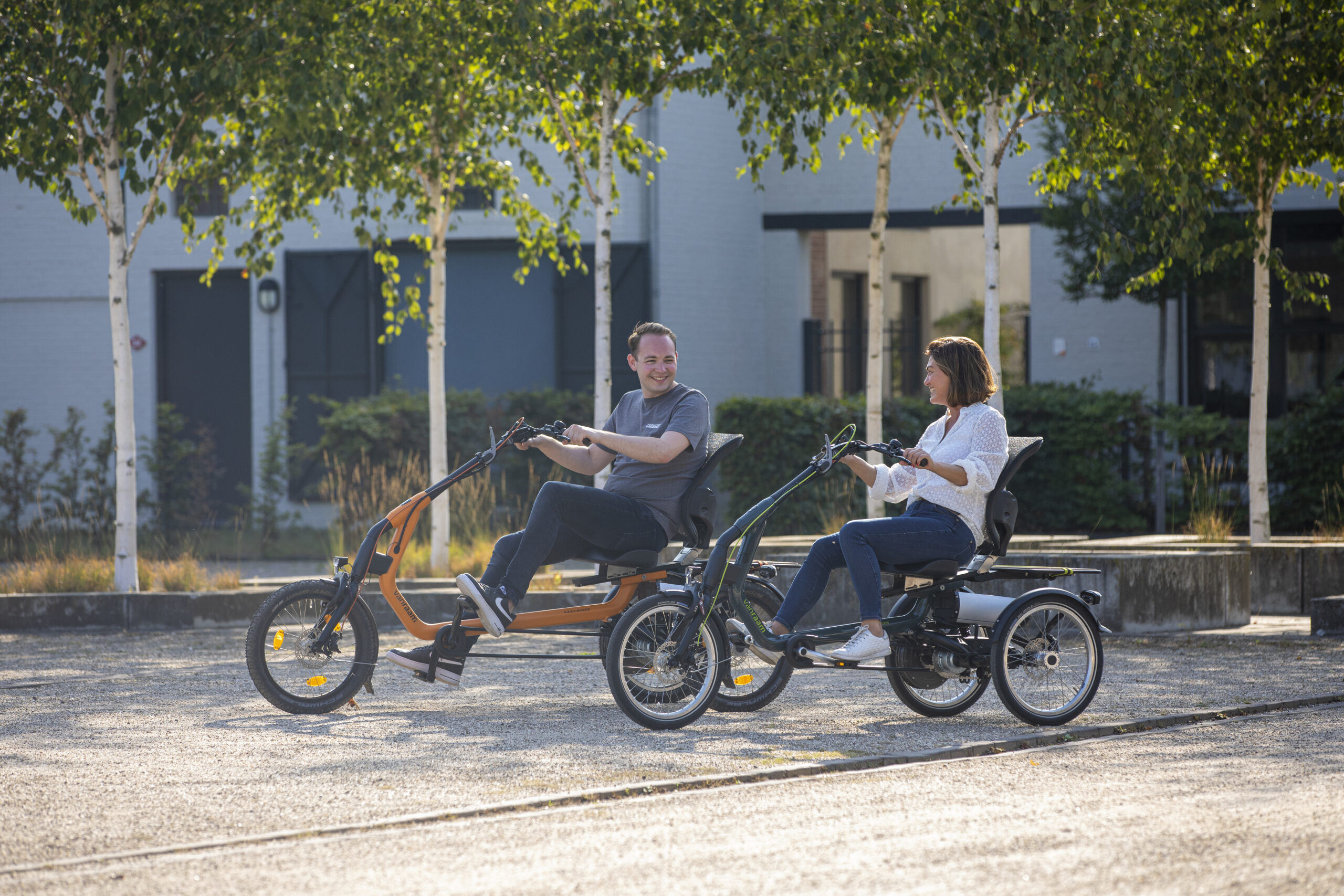 Samen fietsen Easy Rider fietsen